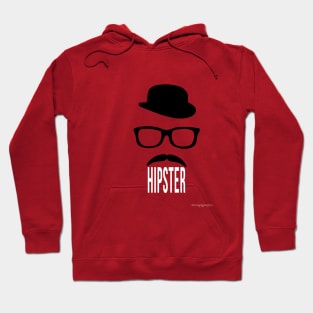 I'M A HIPSTER (with moustache) Hoodie